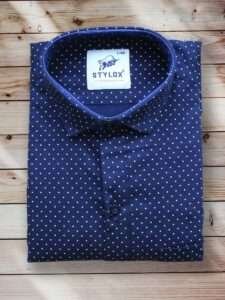 Printed Blue shirt