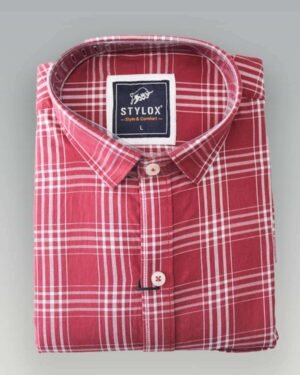 red check shirt