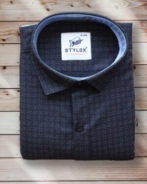 Black Printed Shirt (2)