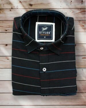 Black Strip Shirt (1)