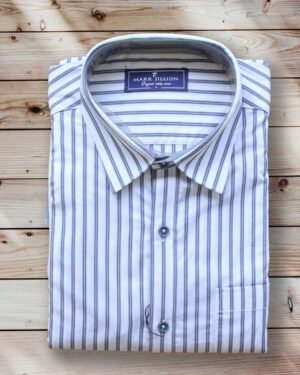 White Strip Shirt