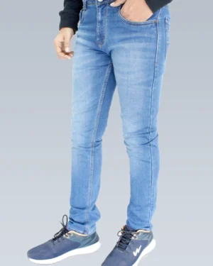 Men's Relaxed Fit Sky Blue Shaded.